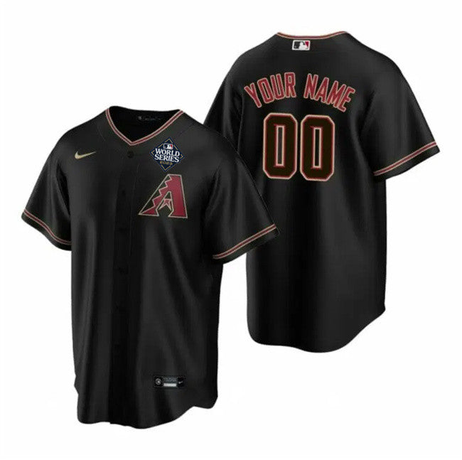 Custom Arizona Diamondbacks black jersey