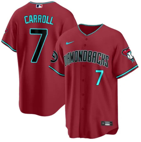 Custom Arizona Diamondbacks red jersey