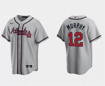 Sean Murphy Atlanta Braves gray jersey