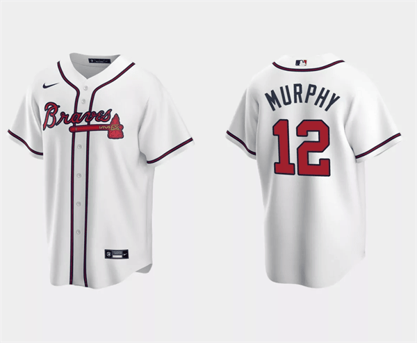 Sean Murphy Atlanta Braves white jersey