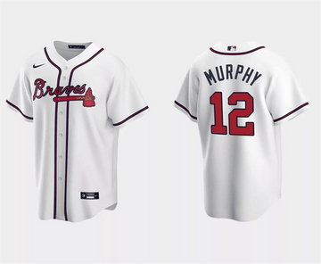 Sean Murphy Atlanta Braves white jersey