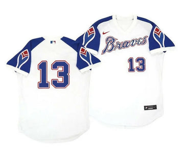 Ronald Acuna Jr Cool Base Atlanta Braves jersey