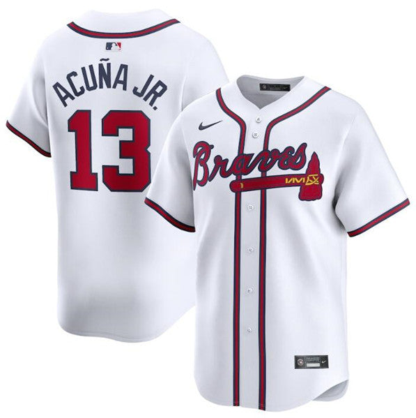 Ronald Acuna Jr Atlanta Braves white Limited jersey