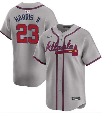 Michael Harris II Atlanta Braves gray Limited jersey