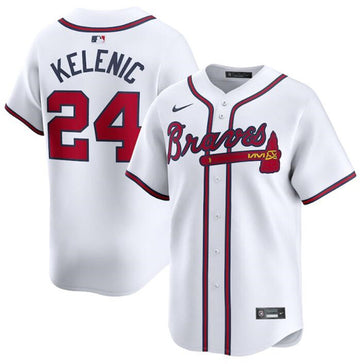 Jarred Kelenic Atlanta Braves white Limited jersey