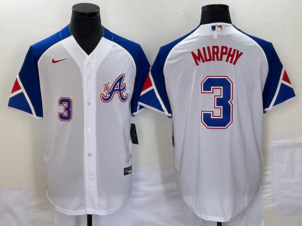 Dale Murphy Atlanta Braves white City Connect jersey