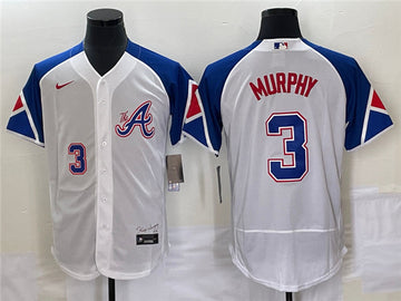 Dale Murphy Atlanta Braves white City Connect jersey