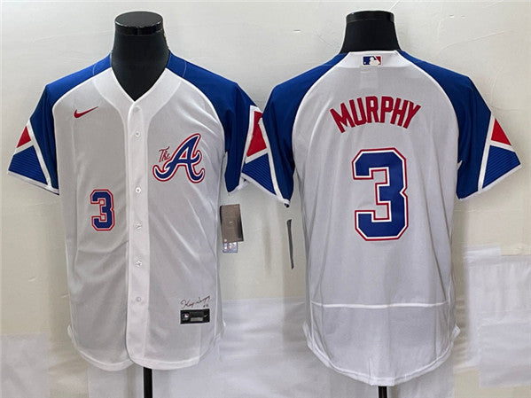 Dale Murphy Atlanta Braves white City Connect jersey