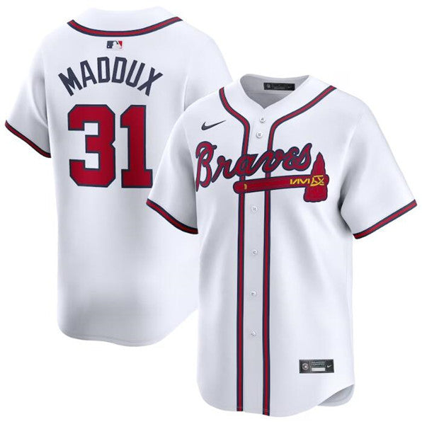 Greg Maddux Atlanta Braves white Limited jersey