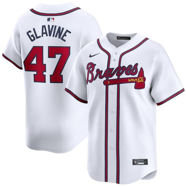 Tom Glavine Atlanta Braves white Limited jersey