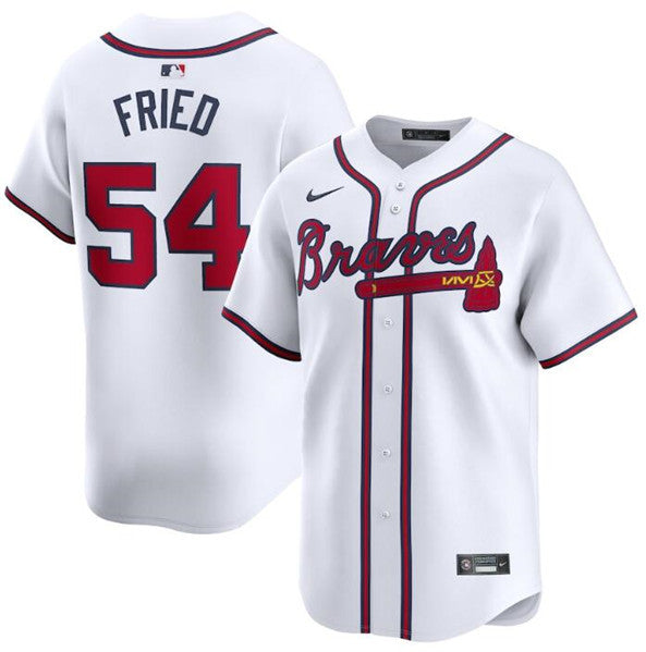 Max Fried Atlanta Braves white Limited jersey