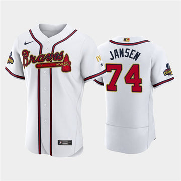 Kenley Jansen Atlanta Braves white jersey
