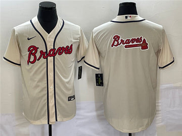 Atlanta Braves cream jersey