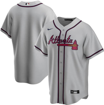 Atlanta Braves grey jersey
