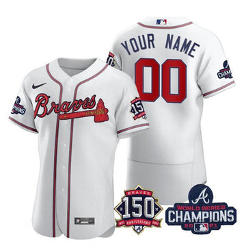 Atlanta Braves white jersey