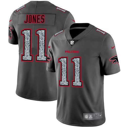 Julio Jones Atlanta Falcons gray Fashion Static jersey