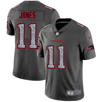 Julio Jones Atlanta Falcons gray Fashion Static jersey