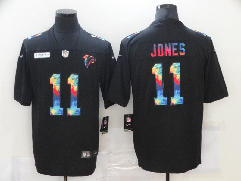 Julio Jones Multi-Color Atlanta Falcons black Vapor jersey