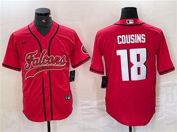 Kirk Cousins Atlanta Falcons red jersey