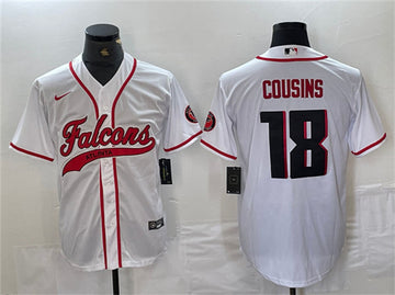 Kirk Cousins Atlanta Falcons white jersey