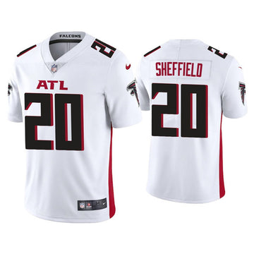 Kendall Sheffield Atlanta Falcons white Vapor jersey