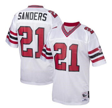 Deion Sanders Atlanta Falcons white jersey