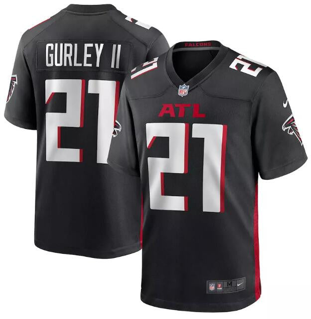 Todd Gurley II Atlanta Falcons black jersey