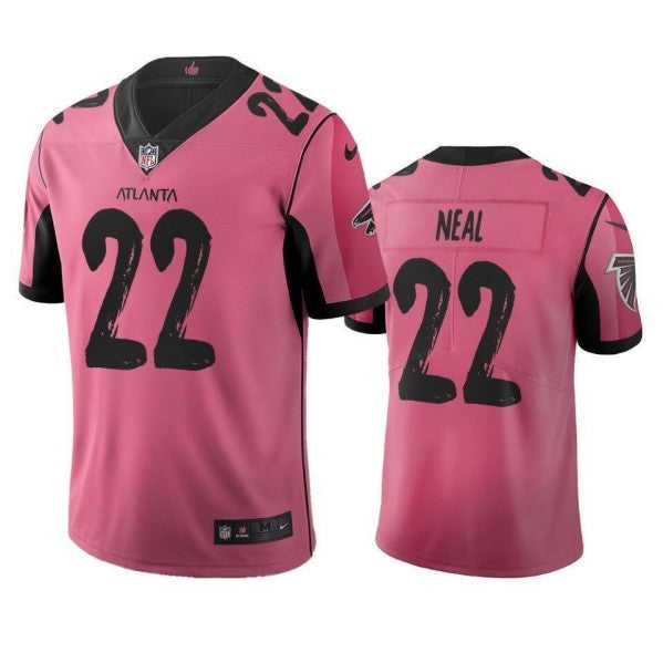 Keanu Neal Atlanta Falcons pink jersey