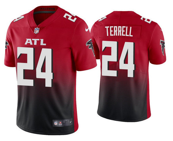 A.J. Terrell Atlanta Falcons red Vapor jersey