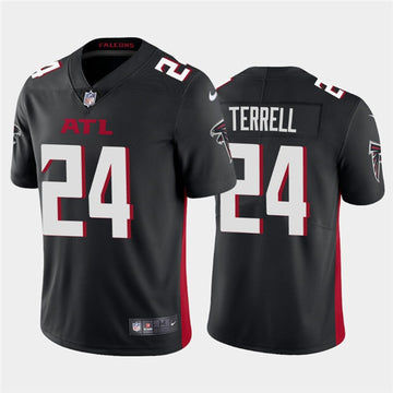 A.J. Terrell New Atlanta Falcons black Vapor jersey