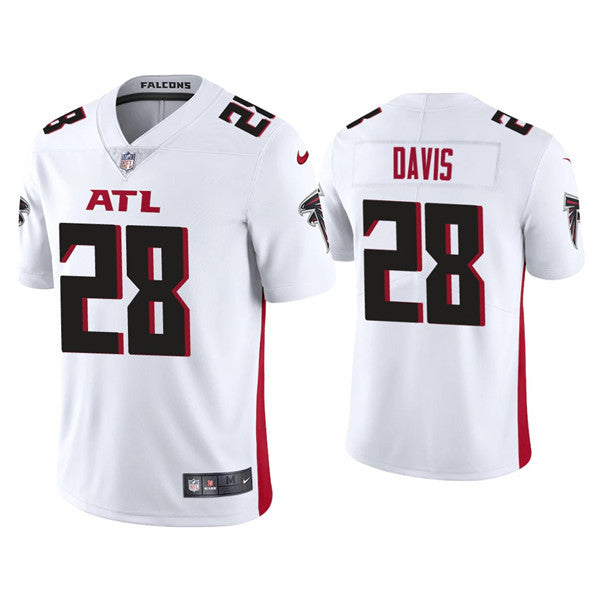 Mike Davis Atlanta Falcons white Vapor jersey