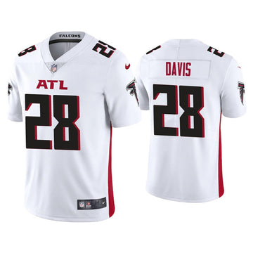 Mike Davis Atlanta Falcons white Vapor jersey