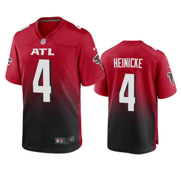 Taylor Heinicke Atlanta Falcons red Game jersey