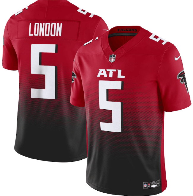 Drake London Atlanta Falcons red Untouchable jersey