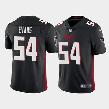 Rashaan Evans Atlanta Falcons black Vapor jersey