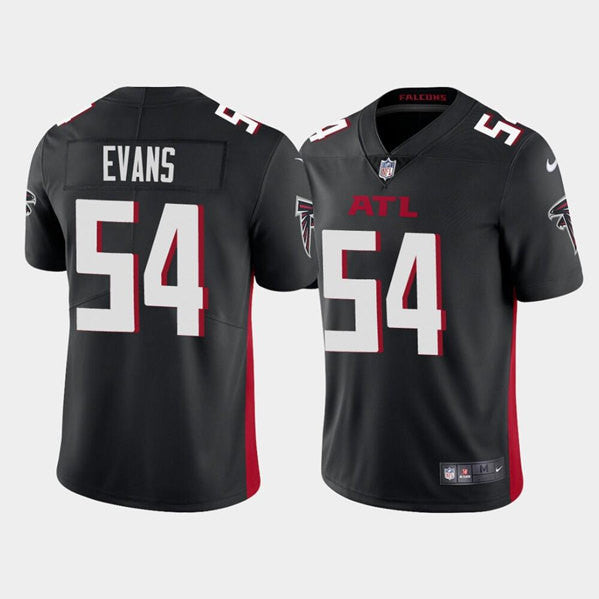 Rashaan Evans Atlanta Falcons black Vapor jersey