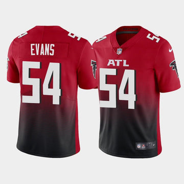 Rashaan Evans Atlanta Falcons red Vapor jersey