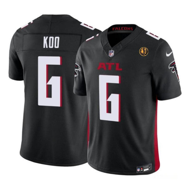 Younghoe Koo Atlanta Falcons black Vapor jersey