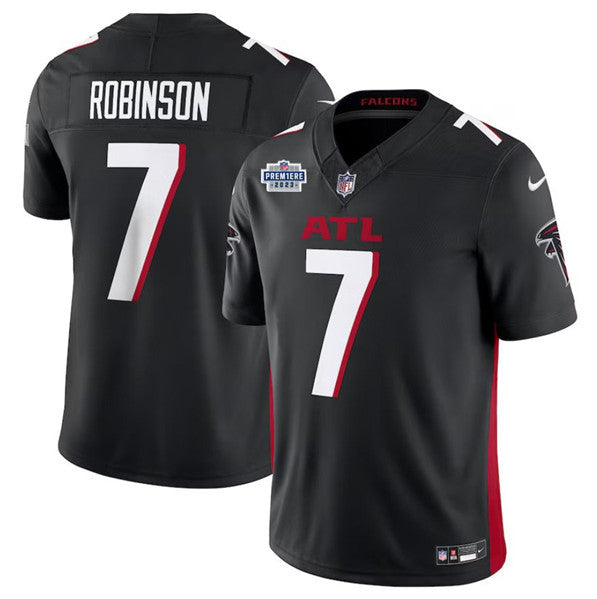 Bijan Robinson Atlanta Falcons black Vapor jersey