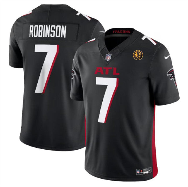 Bijan Robinson Atlanta Falcons black Vapor jersey