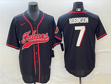 Bijan Robinson Atlanta Falcons black jersey