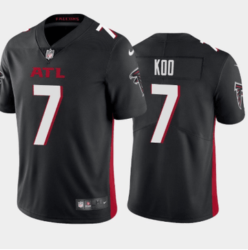 Younghoe Koo New Atlanta Falcons black Vapor jersey