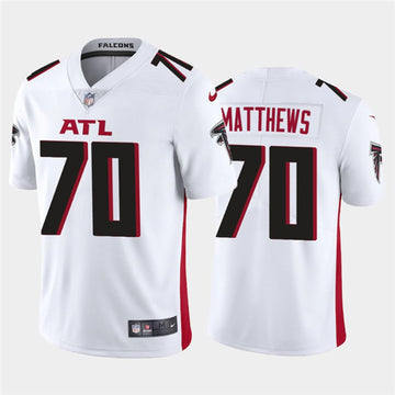 Jake Matthews Atlanta Falcons white Vapor jersey