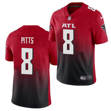 Kyle Pitts Atlanta Falcons red Vapor jersey