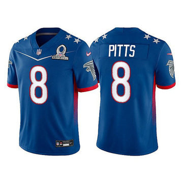Kyle Pitts Atlanta Falcons royal jersey