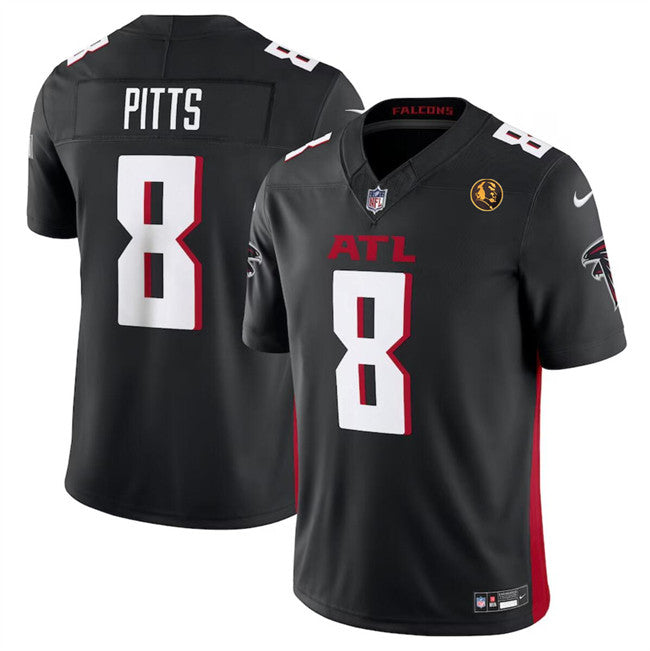 Kyle Pitts Atlanta Falcons black Vapor jersey