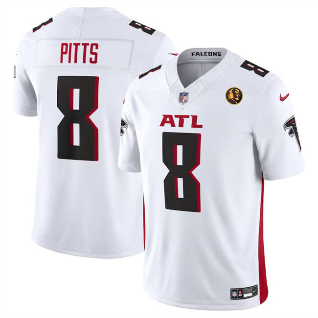 Kyle Pitts Atlanta Falcons white Vapor jersey