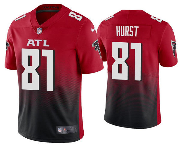 Hayden Hurst Atlanta Falcons red Vapor jersey