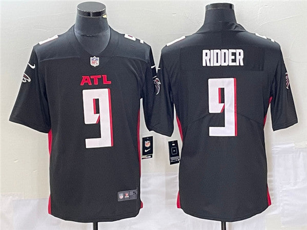 Desmond Ridder New Atlanta Falcons black Vapor jersey