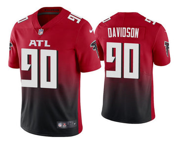 Marlon Davidson Atlanta Falcons red Vapor jersey